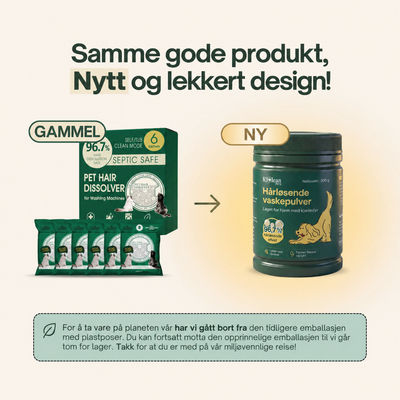 K9Clean Hårløsende vaskepulver