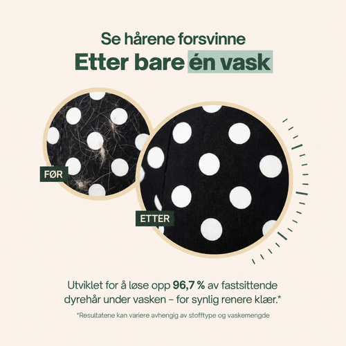 K9Clean Hårløsende vaskepulver