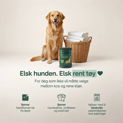 K9Clean Hårløsende vaskepulver